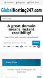 Mobile Screenshot of globalhosting247.com